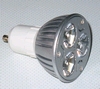 J002 - GU10 3x1 watt Warm wit - grote lichtopbrengst 